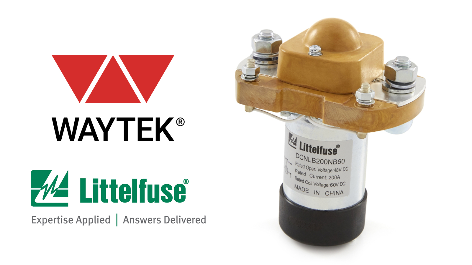 High Voltage DC Contactors for EV Applications from Littelfuse