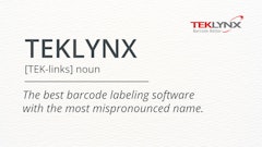 Barcode better with TEKLYNX, maker of LABEL MATRIX, LABELVIEW & CODESOFT