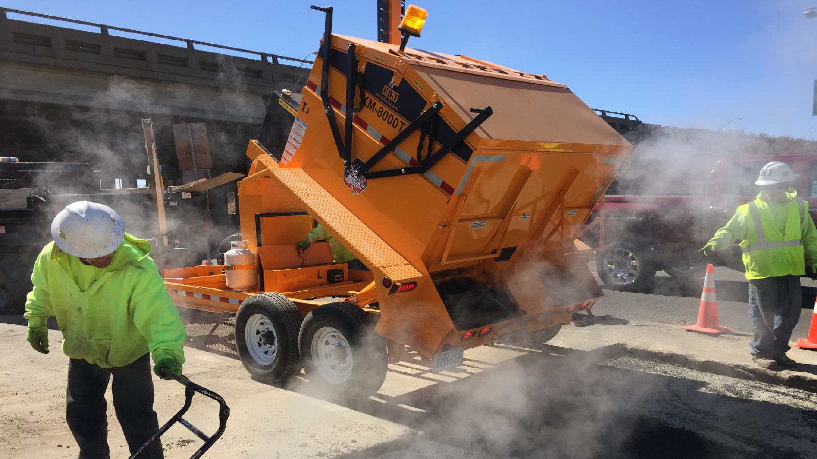 Generate Revenue Year-Round with a KM Asphalt Hotbox
