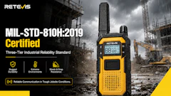 RETEVIS Industrial Two Way Radios for Tough Jobsites