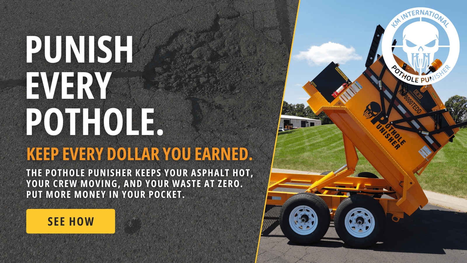 Punish every pothole. Keep every dollar you earned.