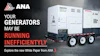 Your Rental Generators May Be Running Inefficiently