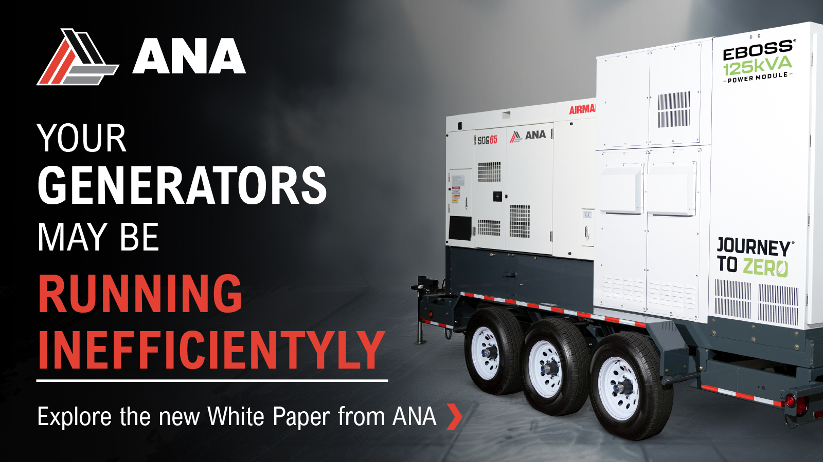 Your Rental Generators May Be Running Inefficiently